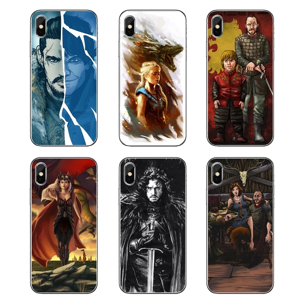 Мягкий чехол обложки художественная Игра престолов обои для iPod Touch iPhone 4 4S 5 5S 5C SE 6
