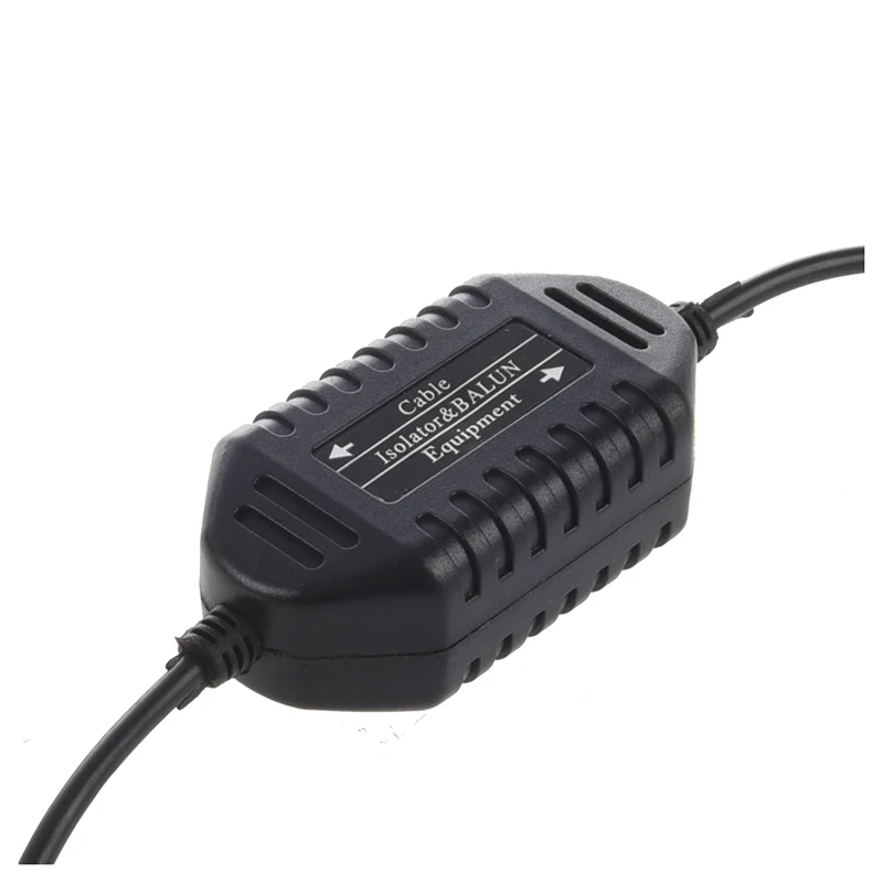 

SODIAL(R) BNC Male to Female Coaxial Video Ground Loop Isolator - Black