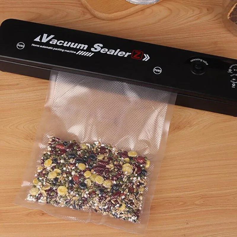 

Household Kitchen Vacuum Sealer Packaging Machine with 10pcs Vacuum bags Household Sealer Food Vacuum Sealer Production Machine