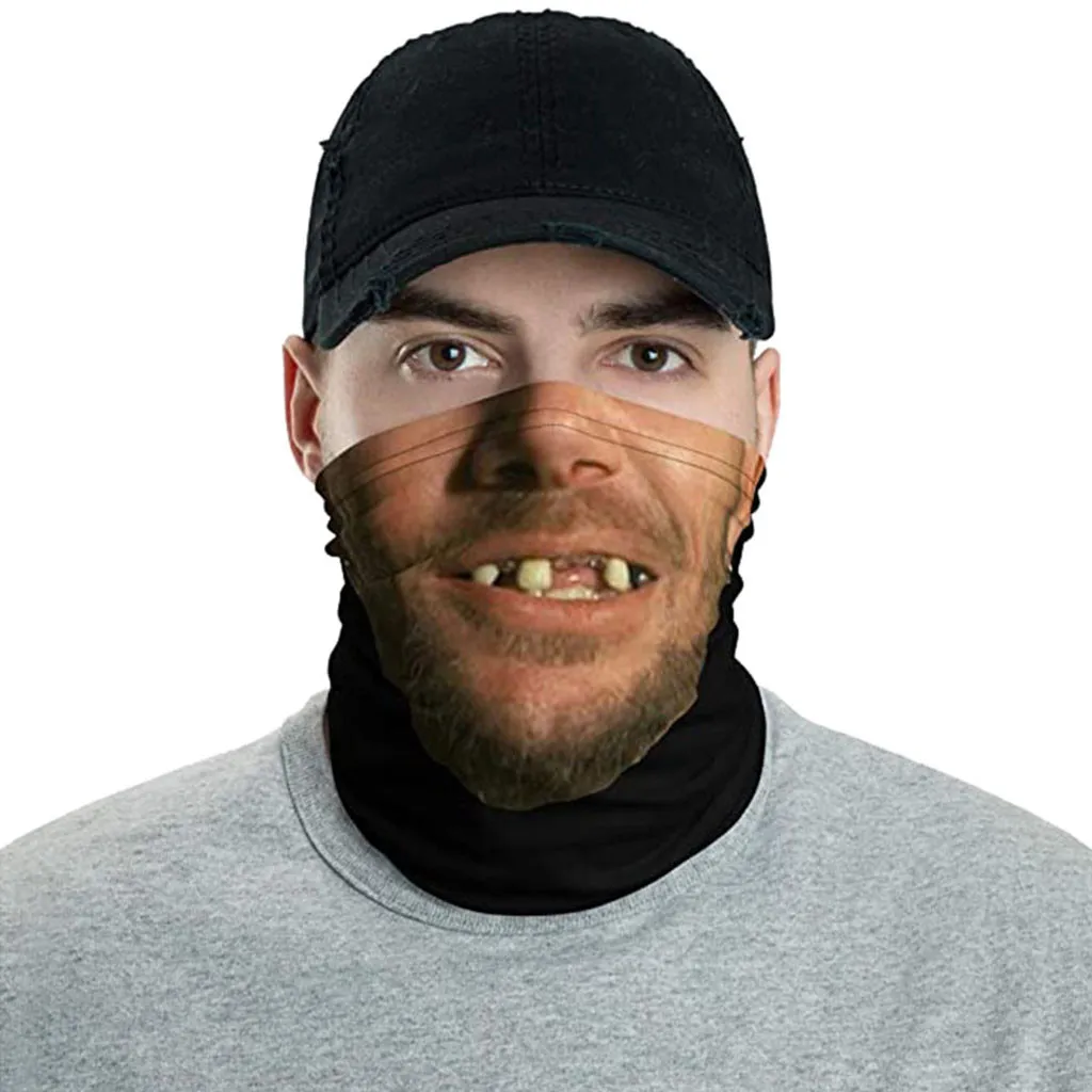 Забавная маска Балаклава волшебный шарф крышка для лица призрак череп голова