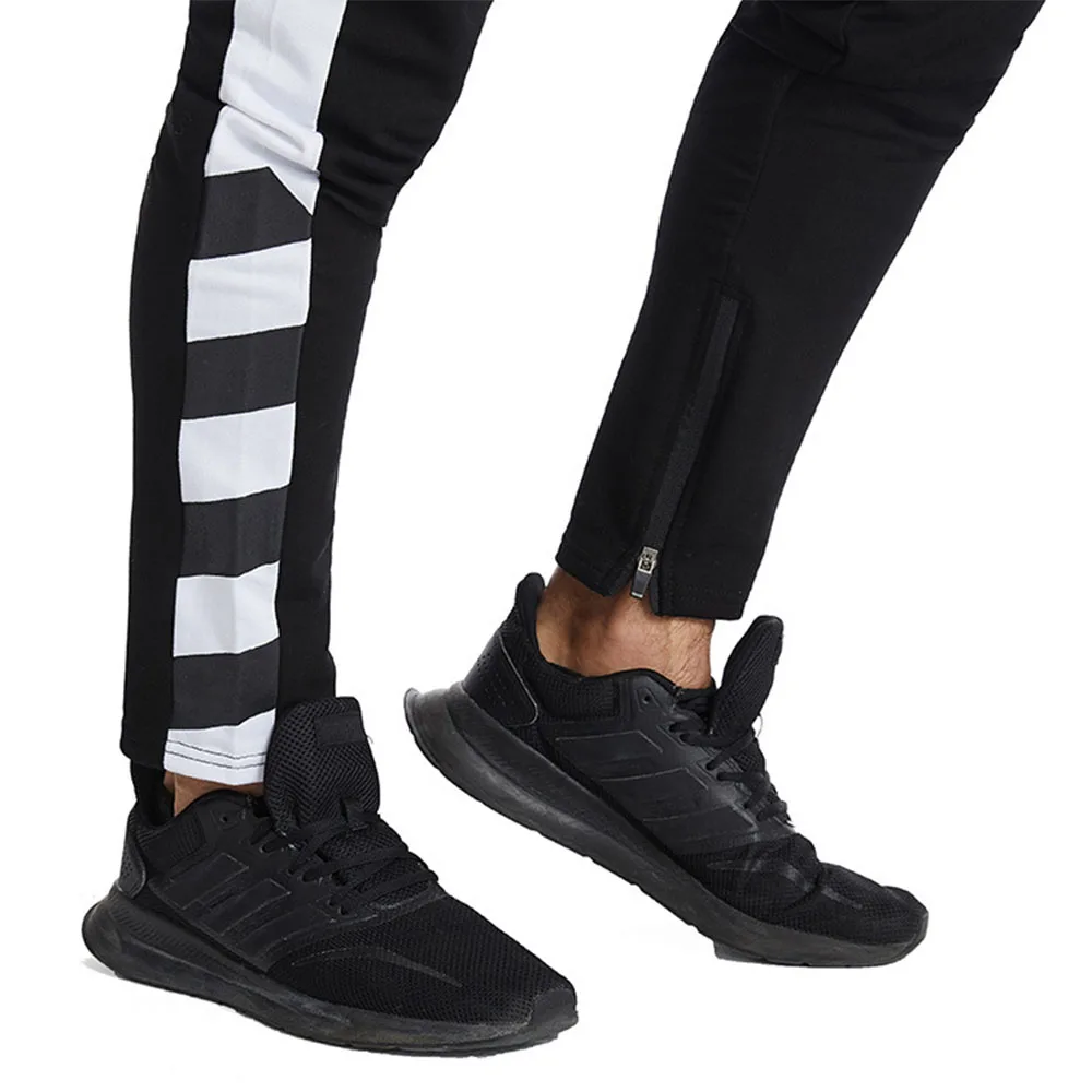 

2021 New Sweatpants Men's Solid Workout Bodybuilding Clothing Casual GYMS Fitness Sweatpants Joggers Trousers Pencil Pants