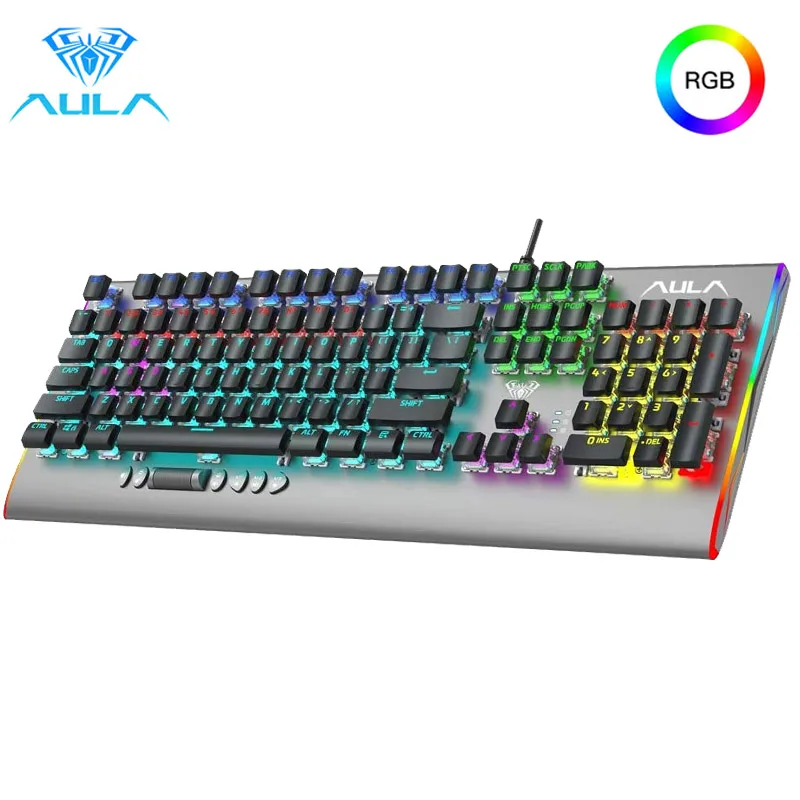 AULA F2099   RGB  USB 104  Gaming Keyboard         