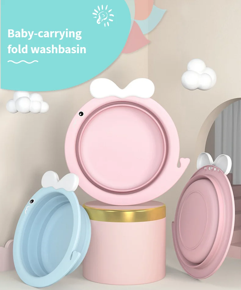 Портативный складная детская Ванна для путешествий бассейна эко безопасный