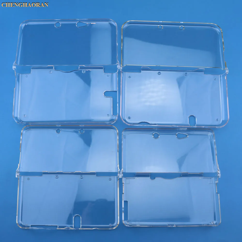 10x Прозрачный жесткий чехол защитный оболочка для Kind new 3DS XL/LL 3dsxl 3dsll кристально