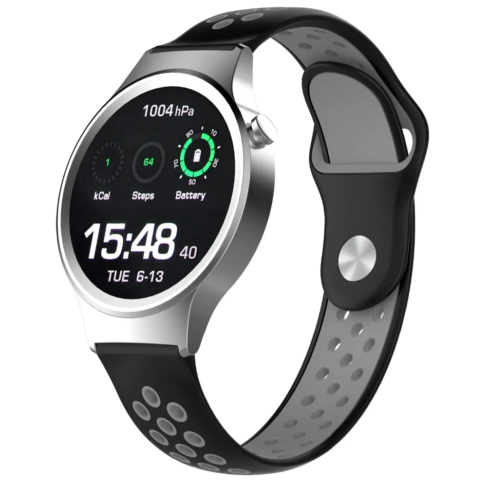 18 мм умный силиконовый ремешок часов Ремешок Для huawei Watch1/Honor S1/Fit/B5 сменный Браслет