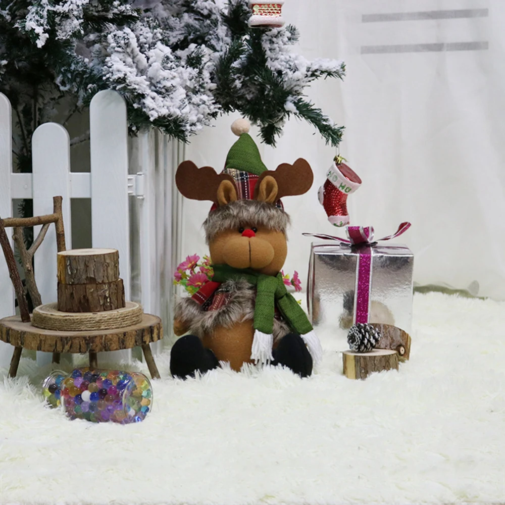 

Christmas Ornament Sitting Posture Doll Figurine Decoration Children Holiday Gift Christmas Decorations