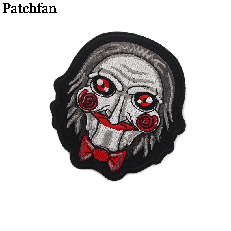 Patchfan Billy кукольная вышивка железа на заплатках для аппликация на одежду рюкзаки на заказ пришить значки самодельные оптом A2272