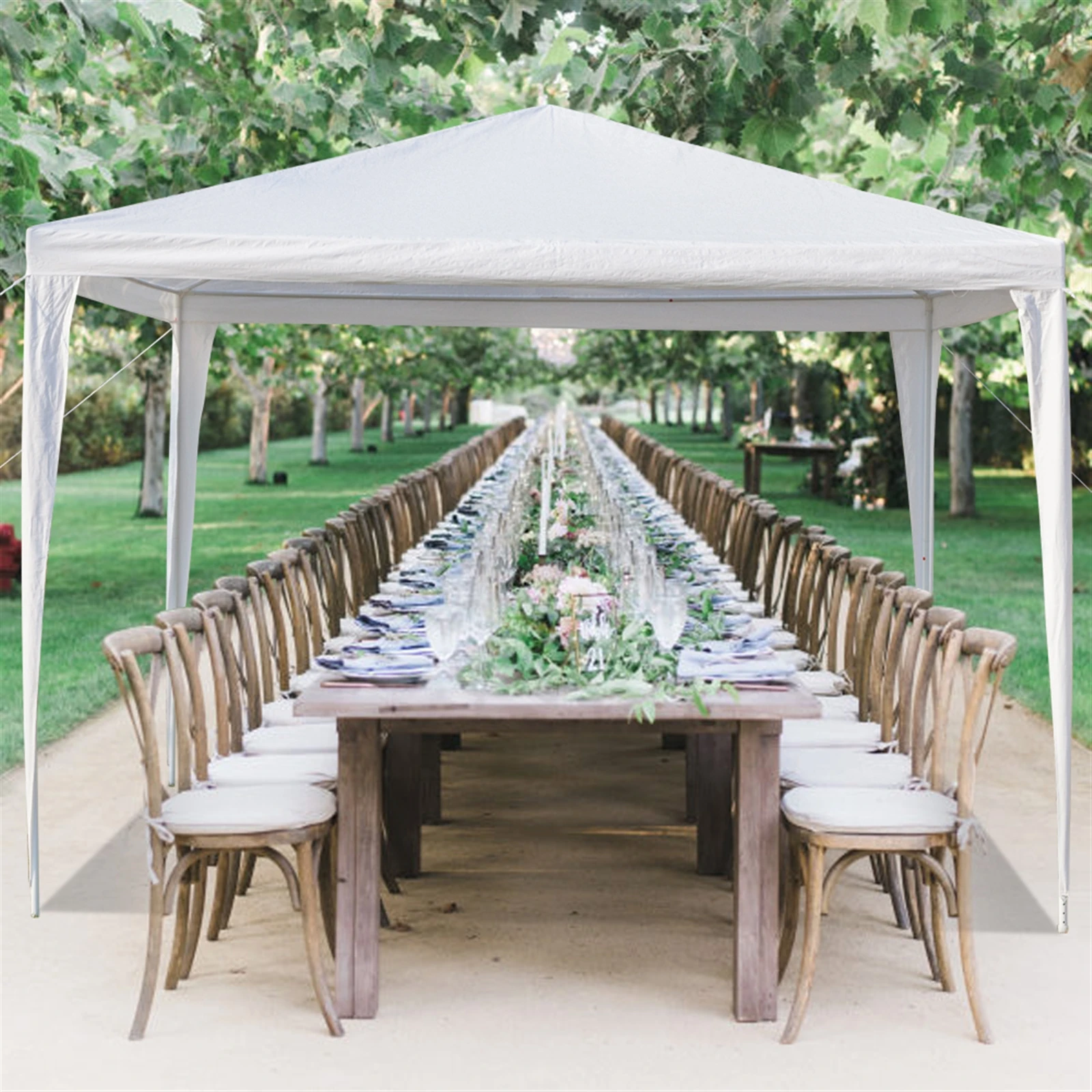 

3X3M 4 sides Waterproof Awning Sunshade Sun Shade Sail For Outdoor Garden Beach Camping Patio Pool Sun Canopy Tent Sun Shelter