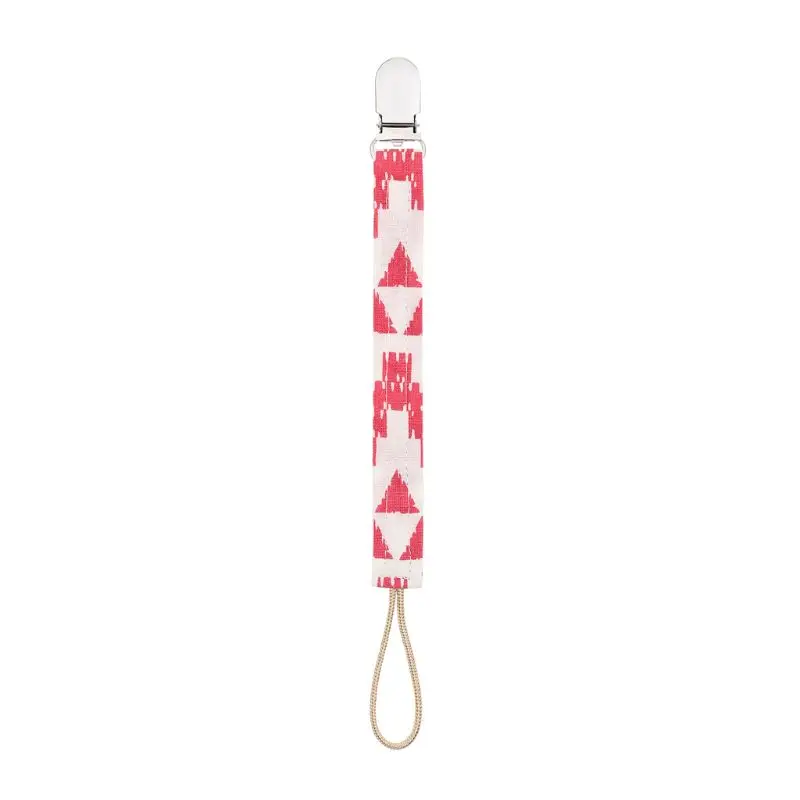 

2020 New Dummy Clips Pacifier Clips Pacifier Clip Chain Cotton Linen Baby Teething Holder
