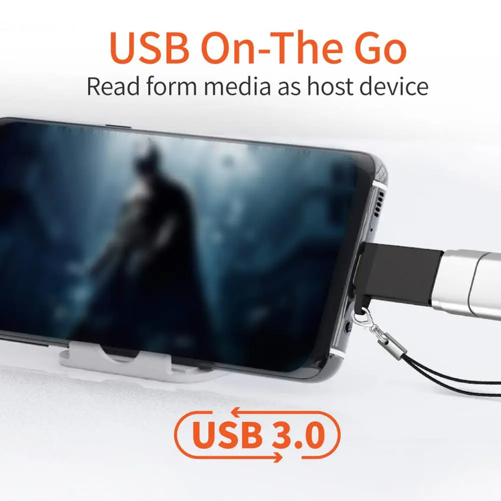 USB-c Adapter USB C To 30 Converter High Speed Type Space Grey Finish For Electronic Equipment | Мобильные телефоны и