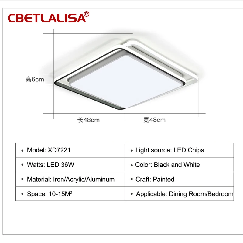 Современные Люстры светодиодный светильник для гостиной спальни кабинет Белый