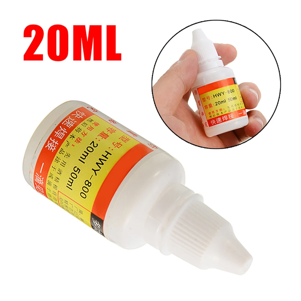 1 шт. 20/50 мл жидкости поток Нержавеющая сталь сварочный припой жидкий флюс