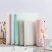 a5 b5 classical loose leaf pp coil grid line spiral notebook and journals diary weekly planner book school stationery
