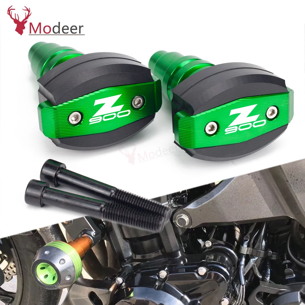

For Kawasaki Z900 Z 900 2017 2018 2019 2020 21 Motorcycle Engine Frame Slider Falling Protectors Anti Crash Caps Pad protection