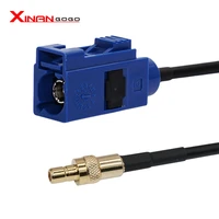 xinangogo rf connector fakra c blue female to smb male rg174 cable 50cm 5m