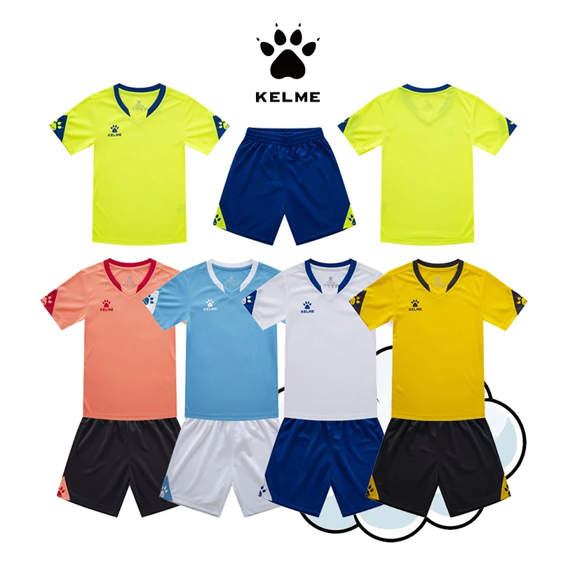 KELME футбол Джерси Детская Футбольная форма Лето индивидуальный тренировочный