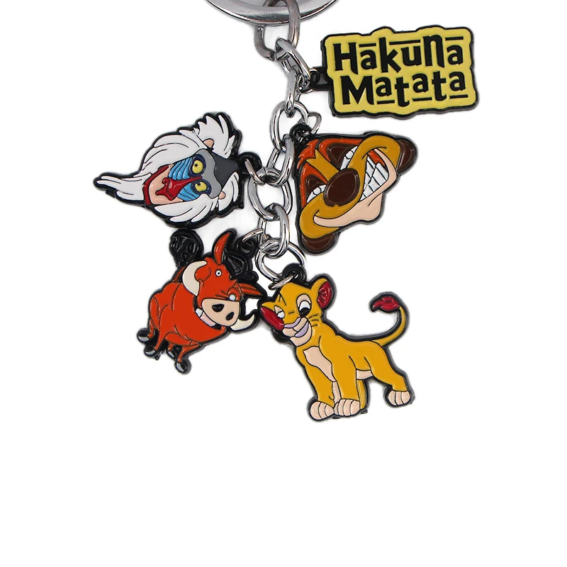 Брелки LB2709 с изображением короля льва милые женские брелоки милым рисунком новые