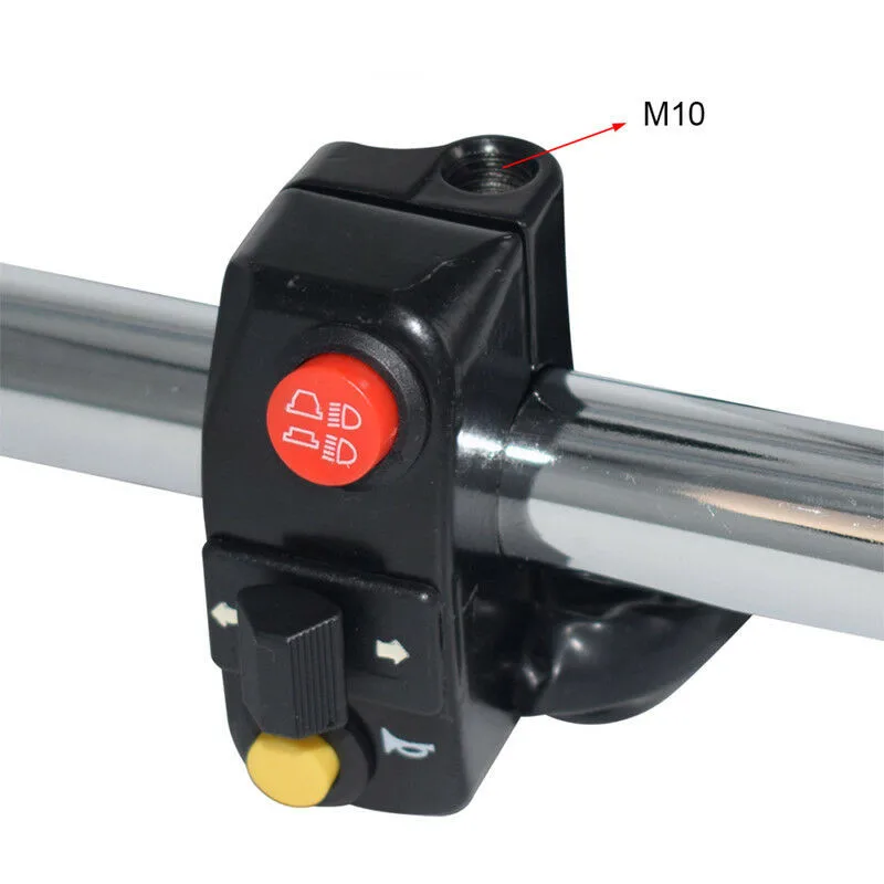 

7/8\" Motorcycle Engine Switch Assembly Light Motorcycle Switch Turn Signal