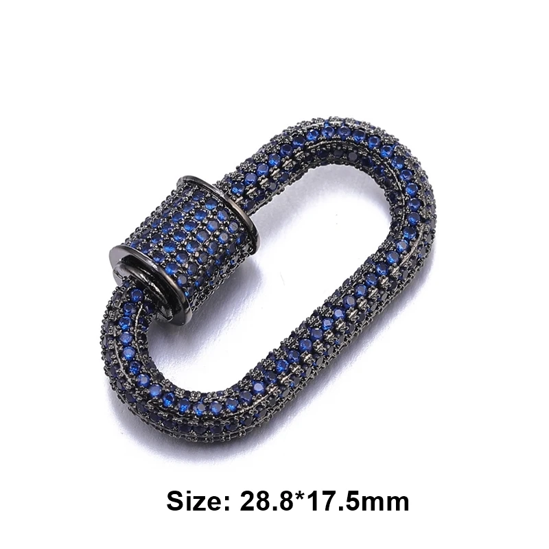 Metal Black As photo Juya DIY застежки для ювелирных изделий, принадлежности, Застежка ручной работы, застежка для лобстера, аксессуары для роскошного рукоделия, бисероплетение, изготовление ювелирных изделий - Цвет: Metal Black As photo