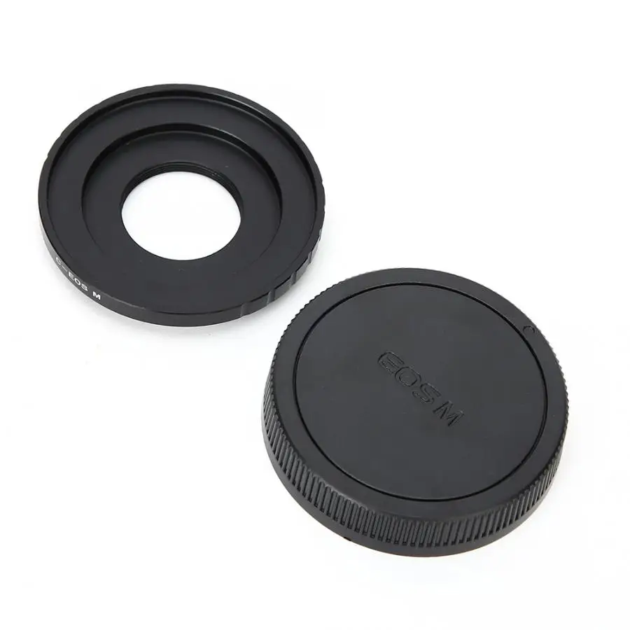 lens holder C Mount Lens Adapter Ring Accessory with Rear Cover for Mirrorless Camera | Электроника