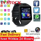 DZ09 Bluetooth Смарт-часы браслет камера Bluetooth наручные часы Смарт-часы телефон GSM SIM для IOS iPhone Android Samsung