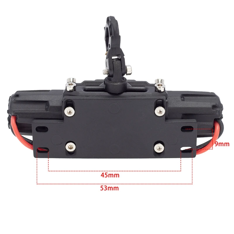 

Metal Double Motor Simulated Winch for 1/10 RC Crawler Car Axial SCX10 TRAXXAS TRX4 D90 KM2 Upgrade Parts Accessories