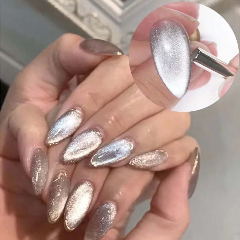 Магнитная палочка для ногтей кошачий глаз 3D волшебная с сильным эффектом