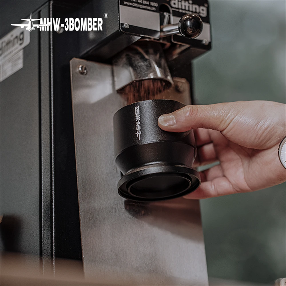 Алюминиевое умное Дозирующее кольцо для воронки 58 мм портафильтр кофе Темпер