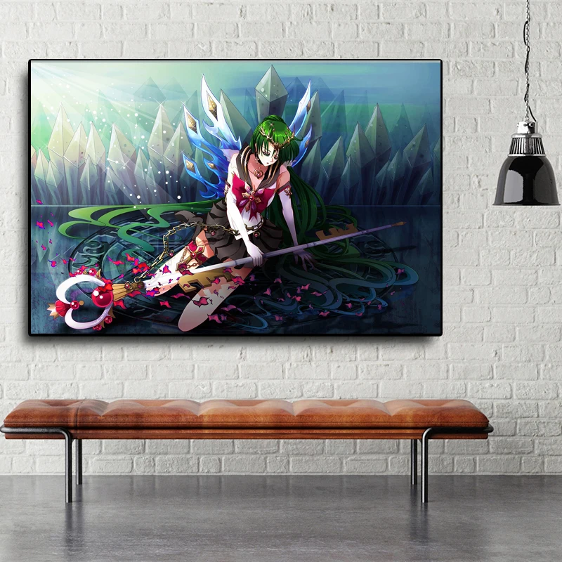 

Sailores Moonor Sailor Plutoes Wall Art Canvas Poster and Print Canvas Painting Oil Decorative Picture Living Room Home Decor HD