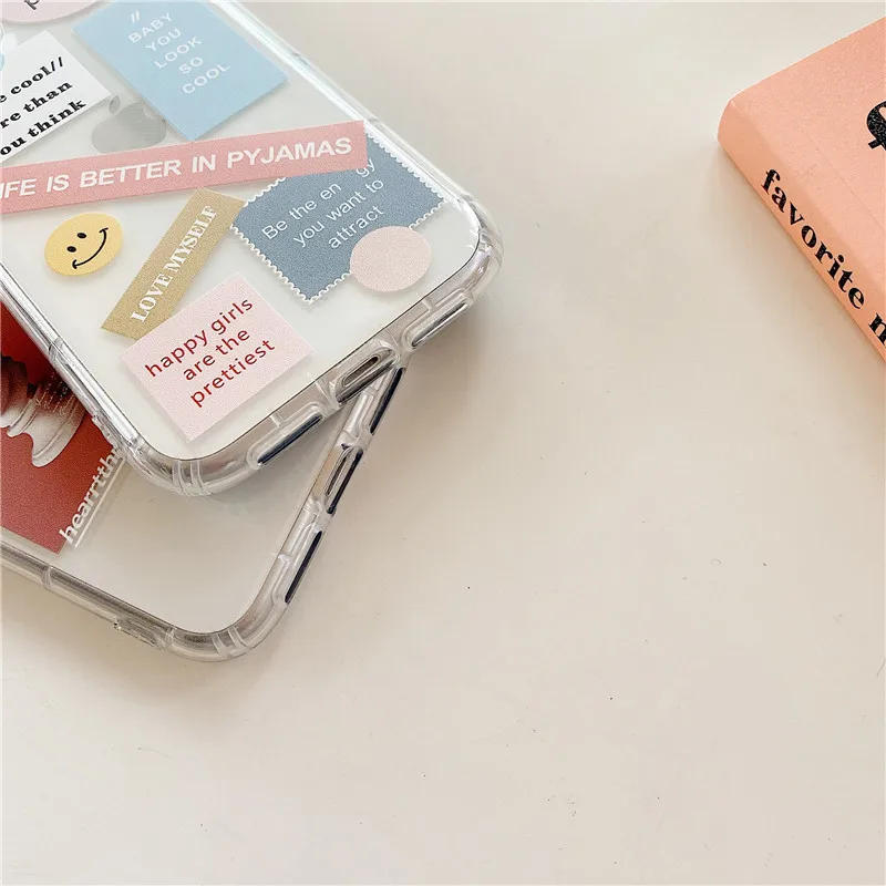 

Funny Vintage Label Cartoon David Phone Cases For iPhone 12 Mini 11 Pro XS Max X XR 7 8 Plus 12Pro Soft Airbag TPU Cover Coque