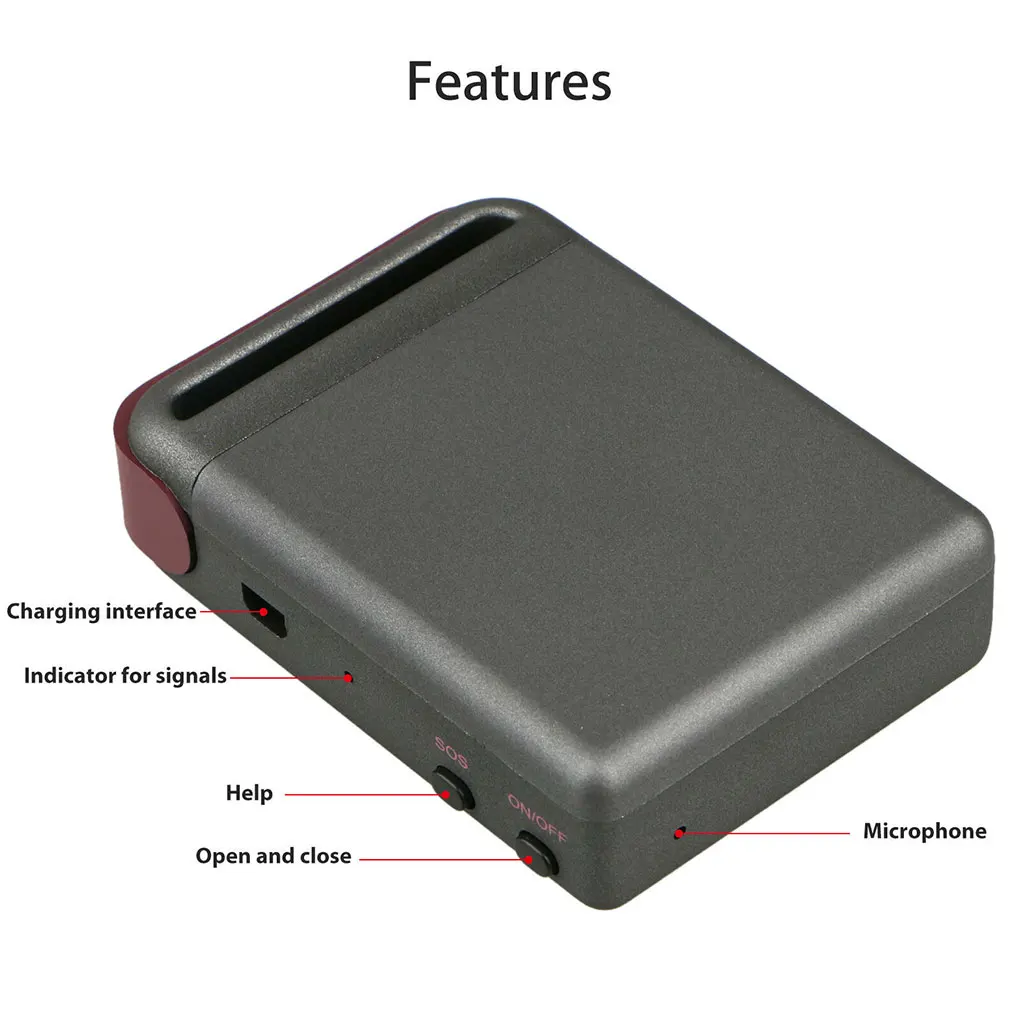Мини трекеры GPS GSM GPRS или Автомобильное устройство слежения TK102B профессиональные