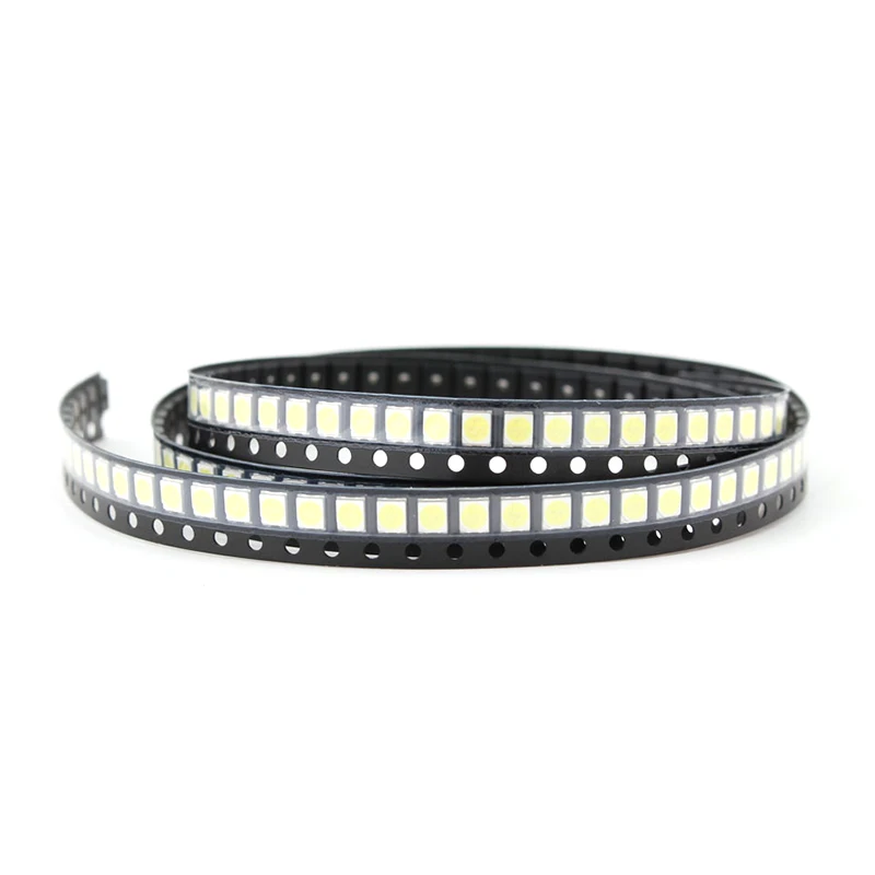 50 шт. SMD СВЕТОДИОДНЫЙ 3535 3V холодный белый светильник чип 1 Вт ТВ ЖК дисплей