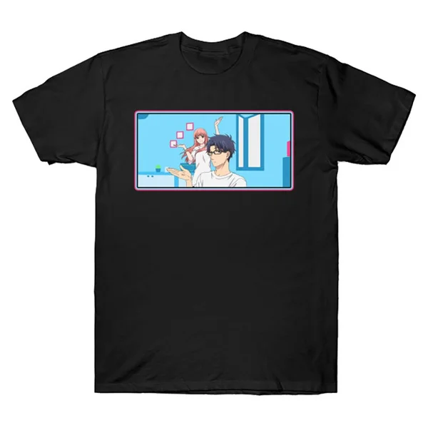 

wotakoi T-Shirt Women Summer Cool Tshirt Men Print T Shirt Casual Print T Shirt For Female Sleeve Top Tees