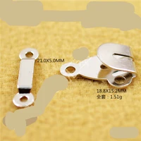 100pcslot adjustable trousers button skirt hook and eye garment clothing tailor sewing accessories