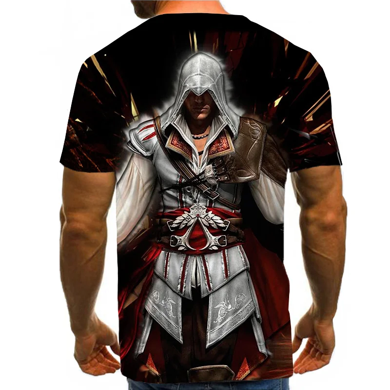 Call of duty Game 3D T-shirt streetwear for men and women popular short sleeves hrarjuku Game character casual tops t-shirts men
