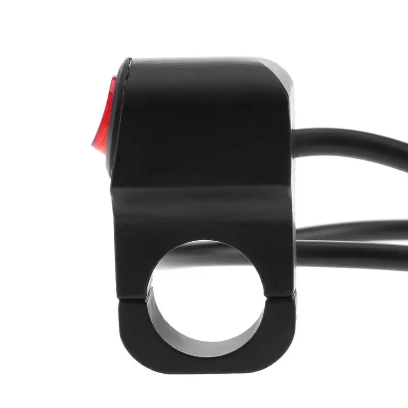 1 шт. Водонепроницаемый 7/8 дюймов мотоцикл руль фара Вкл/Выкл светодиодный