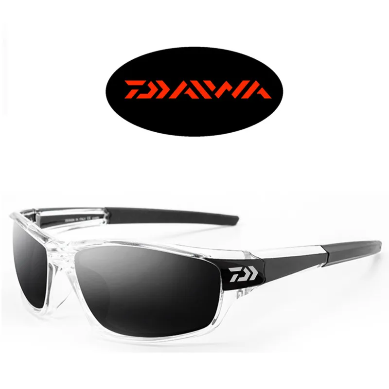 

2021 Daiwa Men Fishing Siamese Sunglasses Dustproof Polarized Sunglasses Cycling Fashion Glasses Beach Sunglasses 620#