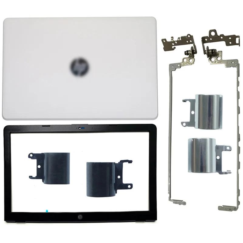 

NEW Laptop Case LCD Back Cover/Front Bezel/Hinges/Hinges Cover 924900-001 For HP Pavilion 15-BS 15T-BS 15-BW 15Z-BW White