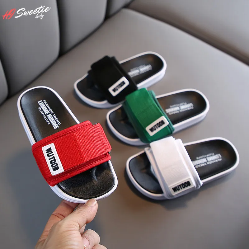 

New Summer Children Sandal Baby Boys Girl Slippers Kids Anti Skid Slippers Beach Shoes Kids Flats Girls Shoes