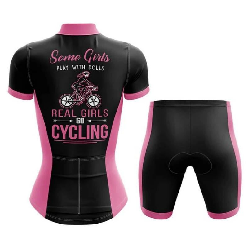 

2020 Summer Short Sleeve Women Cycling Jersey set Breathable Mountain Bike Clothes Bicycle Cycling Clothing maillot ciclismo