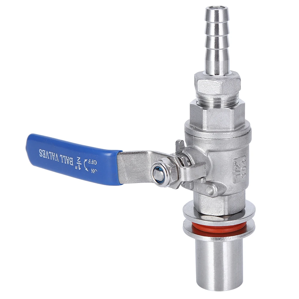 

304 Stainless Steel Female Thread 1/2in Beer Kettle Ball Valve For Cutting And Change The Flowing Direction Of The Medium