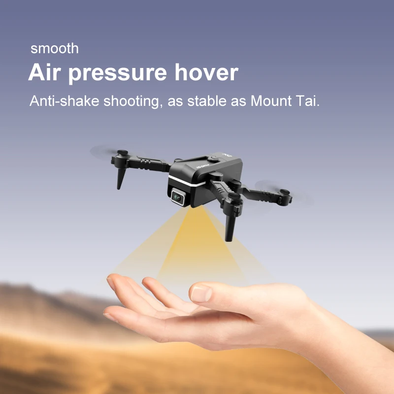 

2021 New KK1 Mini Drone 4K profesional 1080P HD Camera WiFi Fpv Air Pressure Altitude Hold RC Foldable Quadcopter Kid's Gift Toy