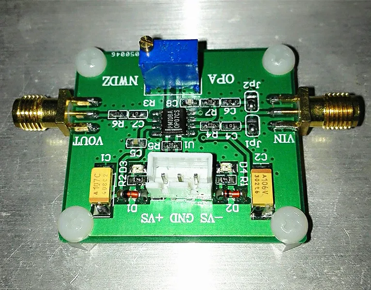 

OP07 Module Low Frequency Precision Amplifier Low Offset Gain Adjustable in Phase Inverse Amplifier Follower