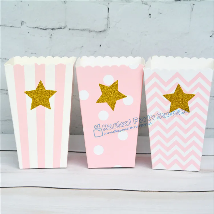 36 шт. светодиодный светильник розовый с блестками золотой попкорн вечерние