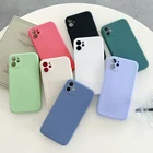 Чехол для Iphone 11, 12 Pro Max, 6s, 7, 8 Plus, XS, XR, SE 2020, 6 +, мягкий силиконовый чехол, защита объектива камеры, чехлы