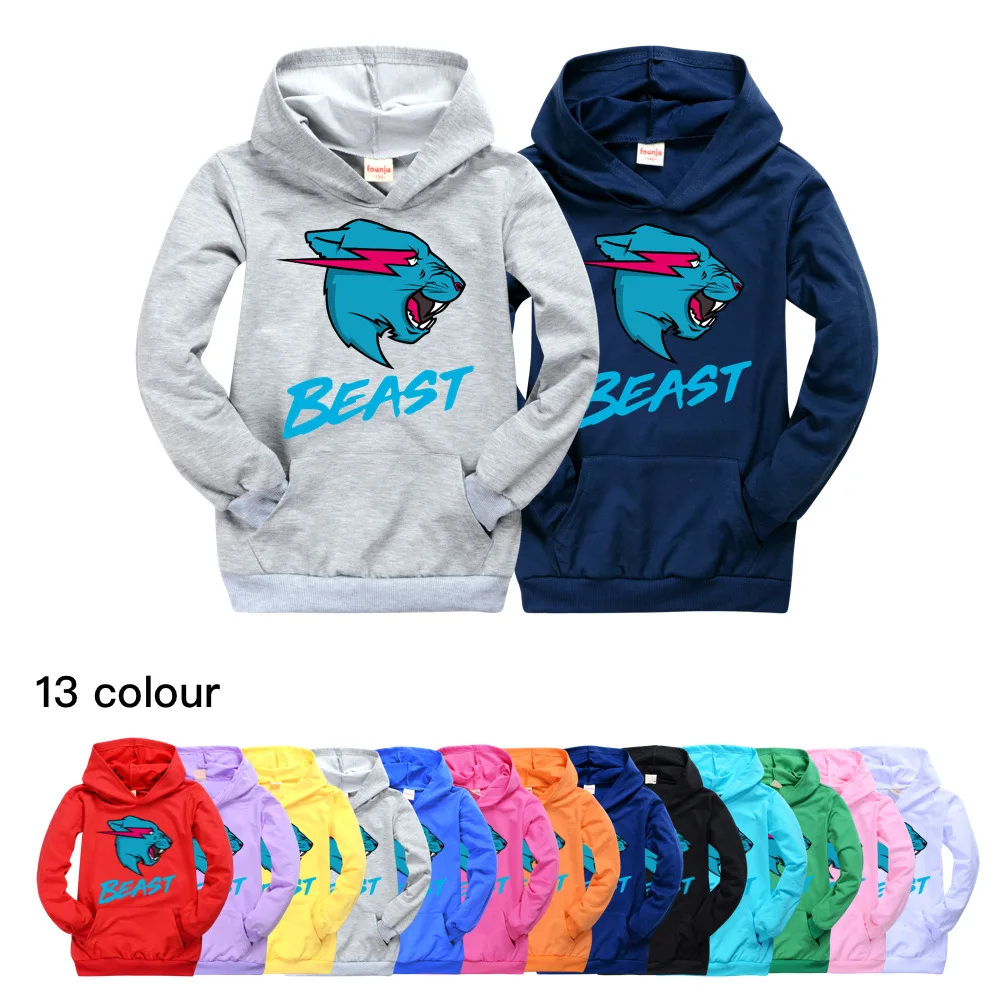 

2022 Winter Autumn Cat 3D Print Long sleeve Hoodies Funny Cartoon Children Sweatshirt For Kids Baby Boy jacket coat