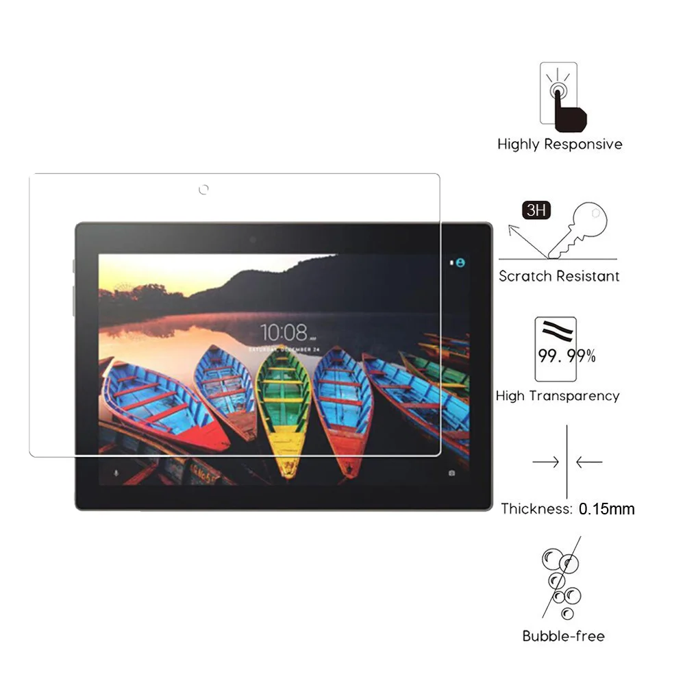 

3pcs Tablet Screen Protector For Lenovo Tab 3 10 Business TB3-X70F TB3-X70N X70F X70N X70L Plus X103F TB-X103F X103 PET Film