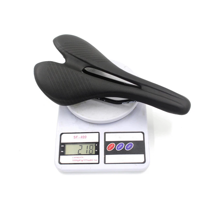

EC90 New Bicycle Saddle Nylon Fiber 270*143 mm Black Bike Saddle Mountain Road Bike Comfortable Soft Seat Cushion Cycling Part