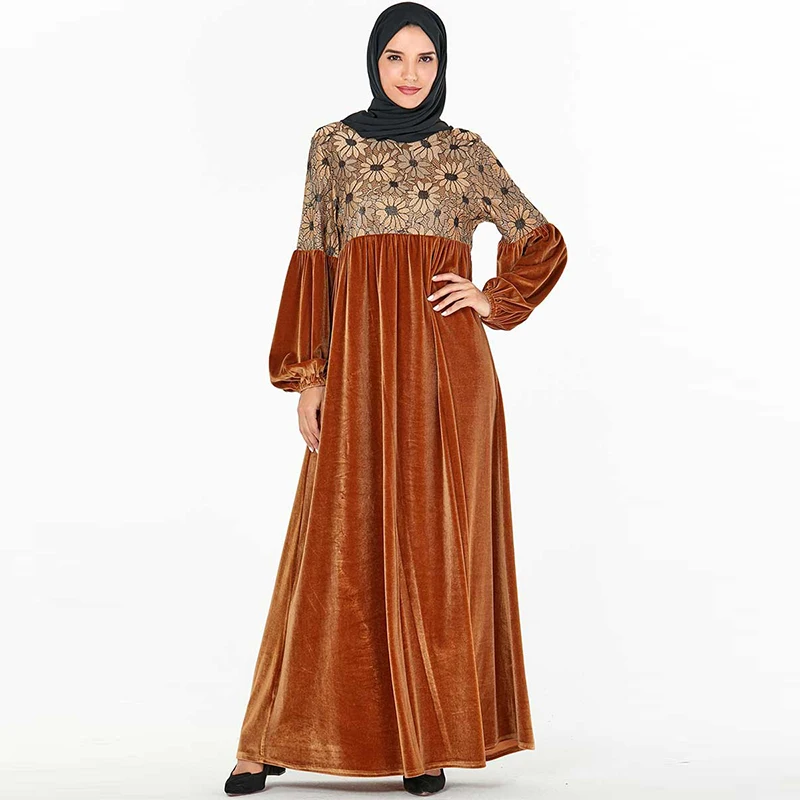 Новое мусульманское платье Ближний Восток модные платья Исламская Турция