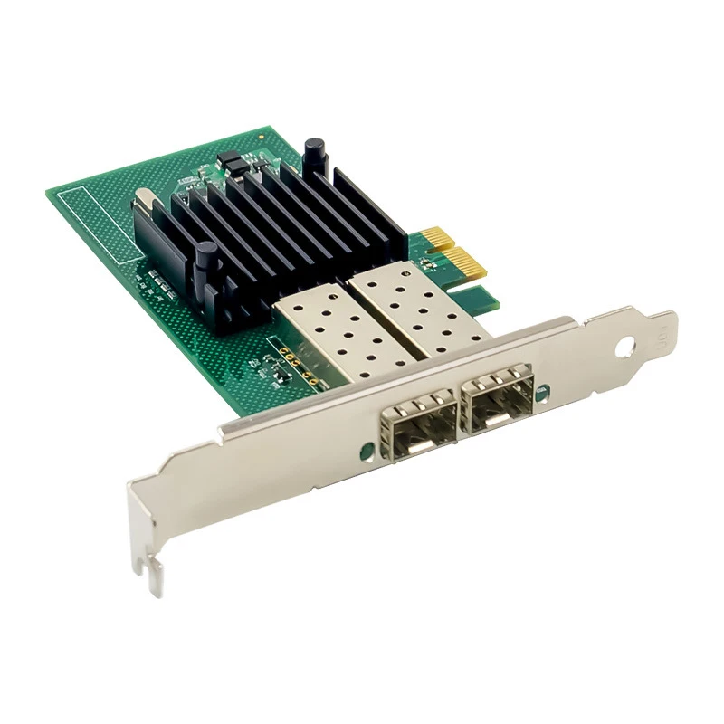

PCI-E Dual-Port Gigabit Optical Fiber Network Card PCI-E X1 I350AM2 1000M Dual-Port SFP Server NIC
